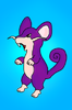 Rentoraa Thunder: Purple rat - Rattata