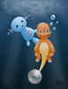 JupiterSG: Charmander...vo vode? O.o