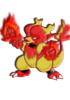 Nia Wolf: Magmar, used Fire Punch