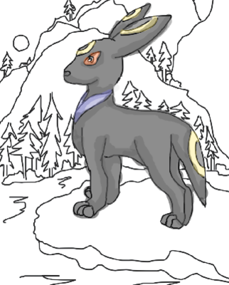 Luxya: Ztratený Umbreon v horách