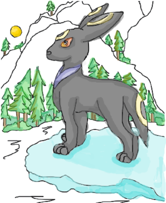 Luxya: Ztratený Umbreon v horách