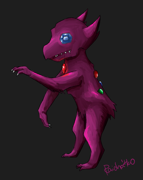 Raichátko: Sapphire the Sableye