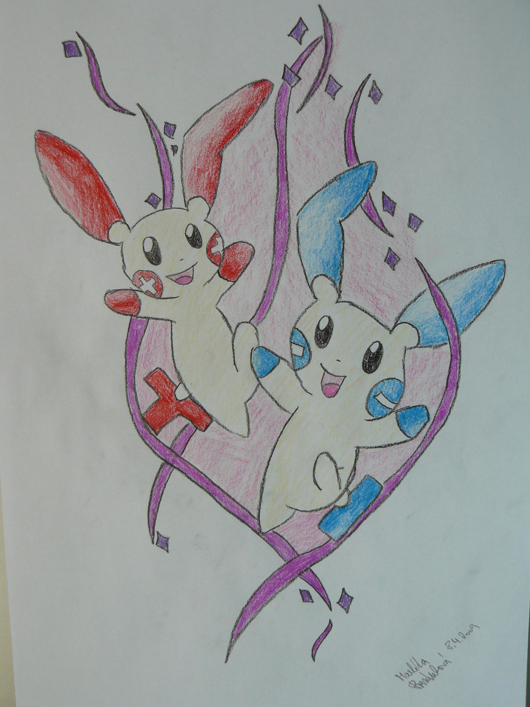 Marky: Minun a Plusle