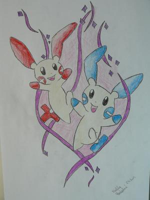 Marky: Minun a Plusle