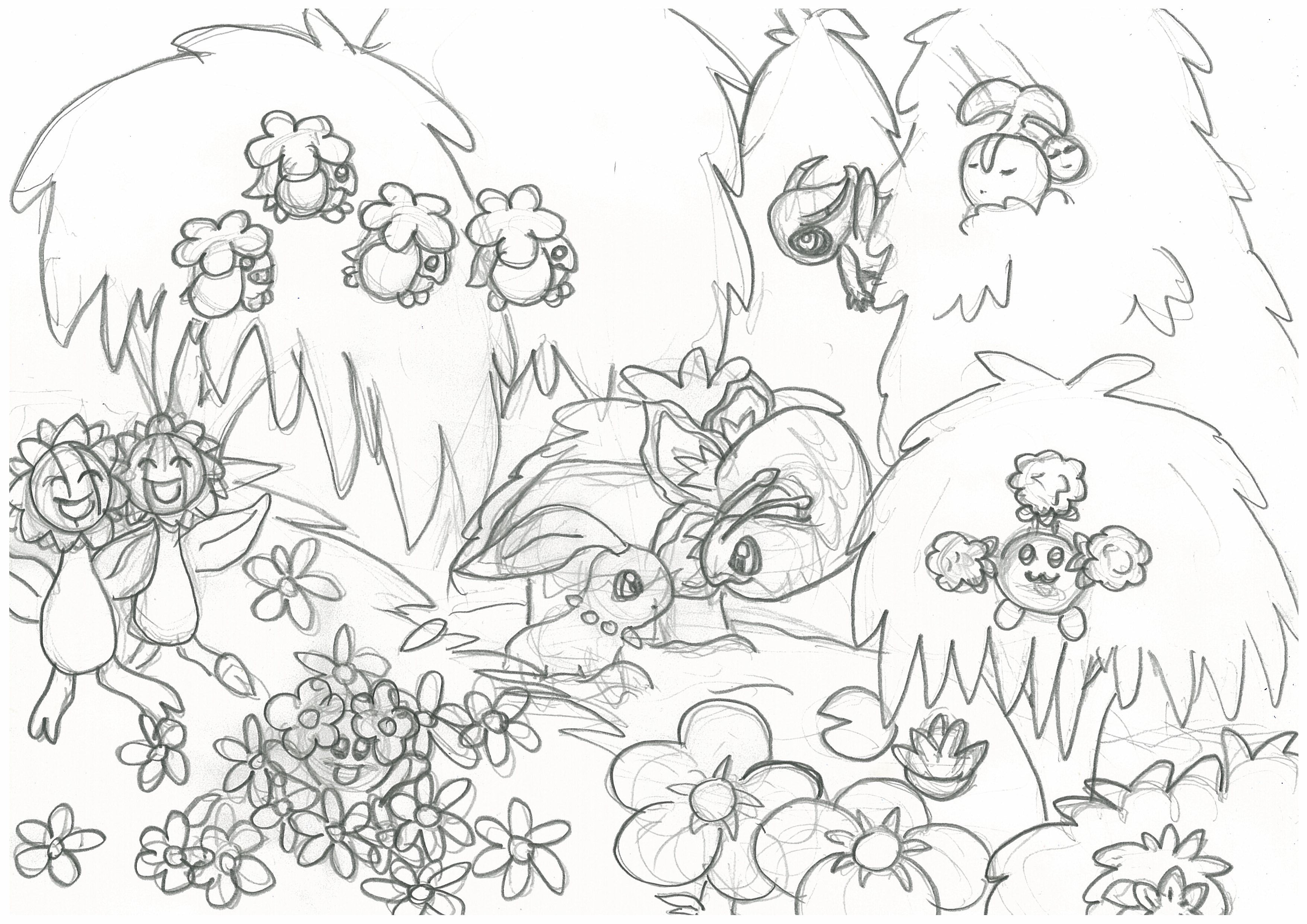 Shayla: Illex Forest-Sketch