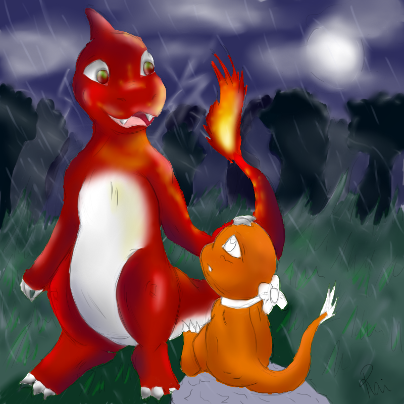 Raichátko: Charmander &amp; Charmeleon