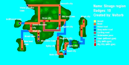 Voltorb: Můj Sinago region