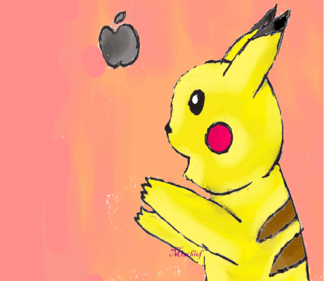 Mischief: Pikachu &amp; Apple
