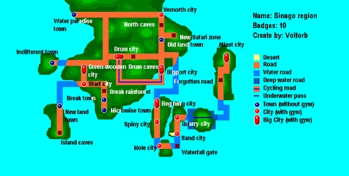 Voltorb: Můj Sinago region