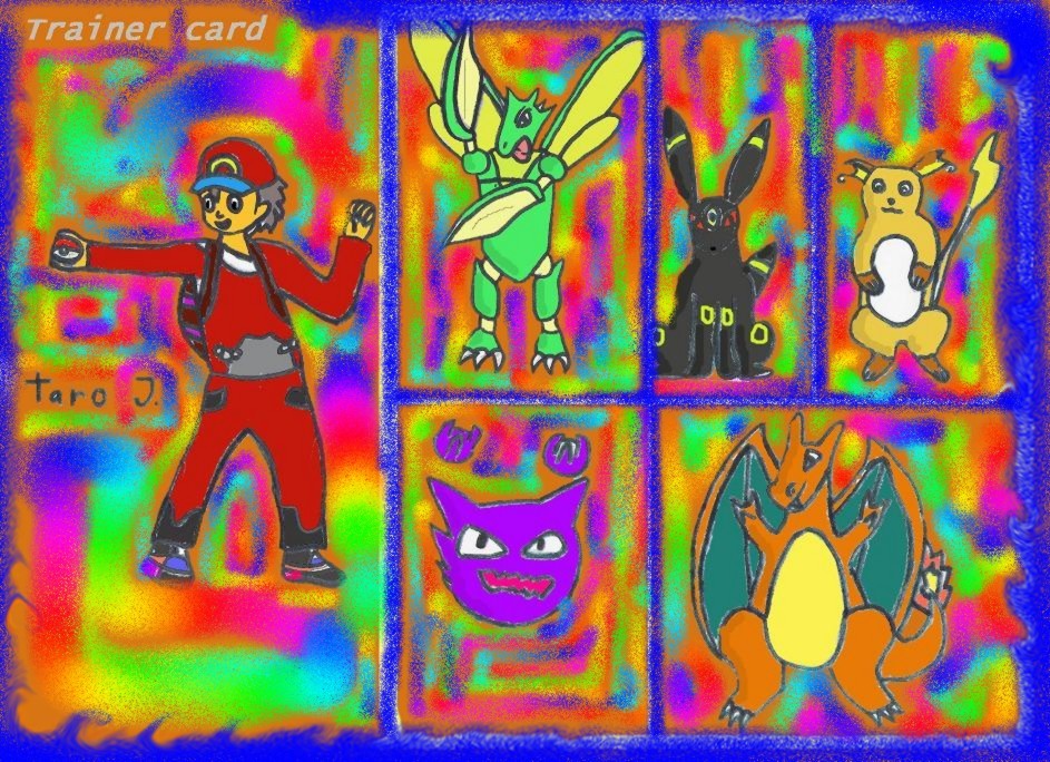 Dark pikacu: trenérská karta