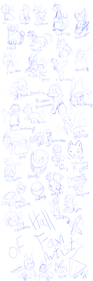 naty108: Hall Of Fanartists - WIP