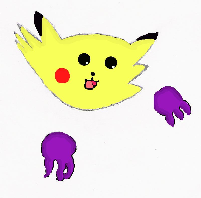 Dark pikacu: haunterchu