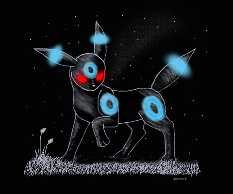 Rukario Nakamura: Shiny umbreon: Lord of the dark