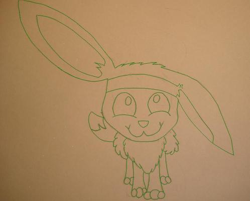Water Buizel : Chibi Eevee - WIP