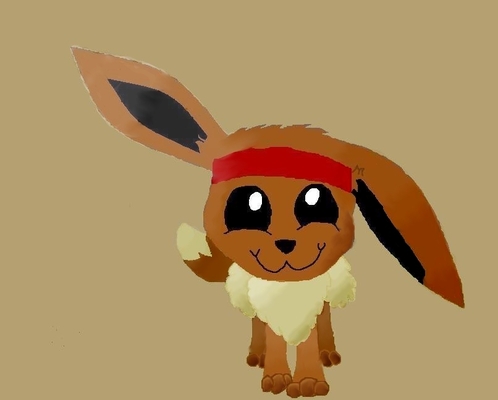 Water Buizel : Chibi Eevee - WIP