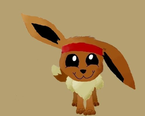 Water Buizel : Chibi Eevee - WIP
