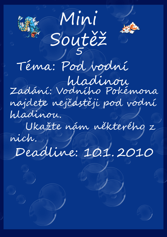 MiniSoutěže: Mini soutěž 5