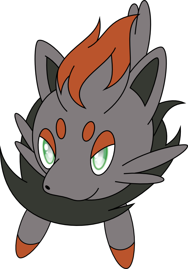 Lugia010719d1: Zorua of Darkness - WIP