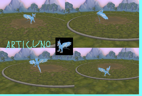 Dark pikacu: Articuno ve spore