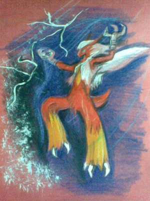Charizardman: Blaziken