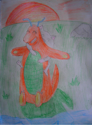 Ikaros: Trochu Dragonite a Monkey
