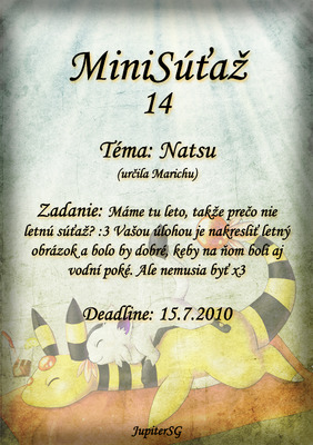 MiniSoutěže: MiniSúťaž 14