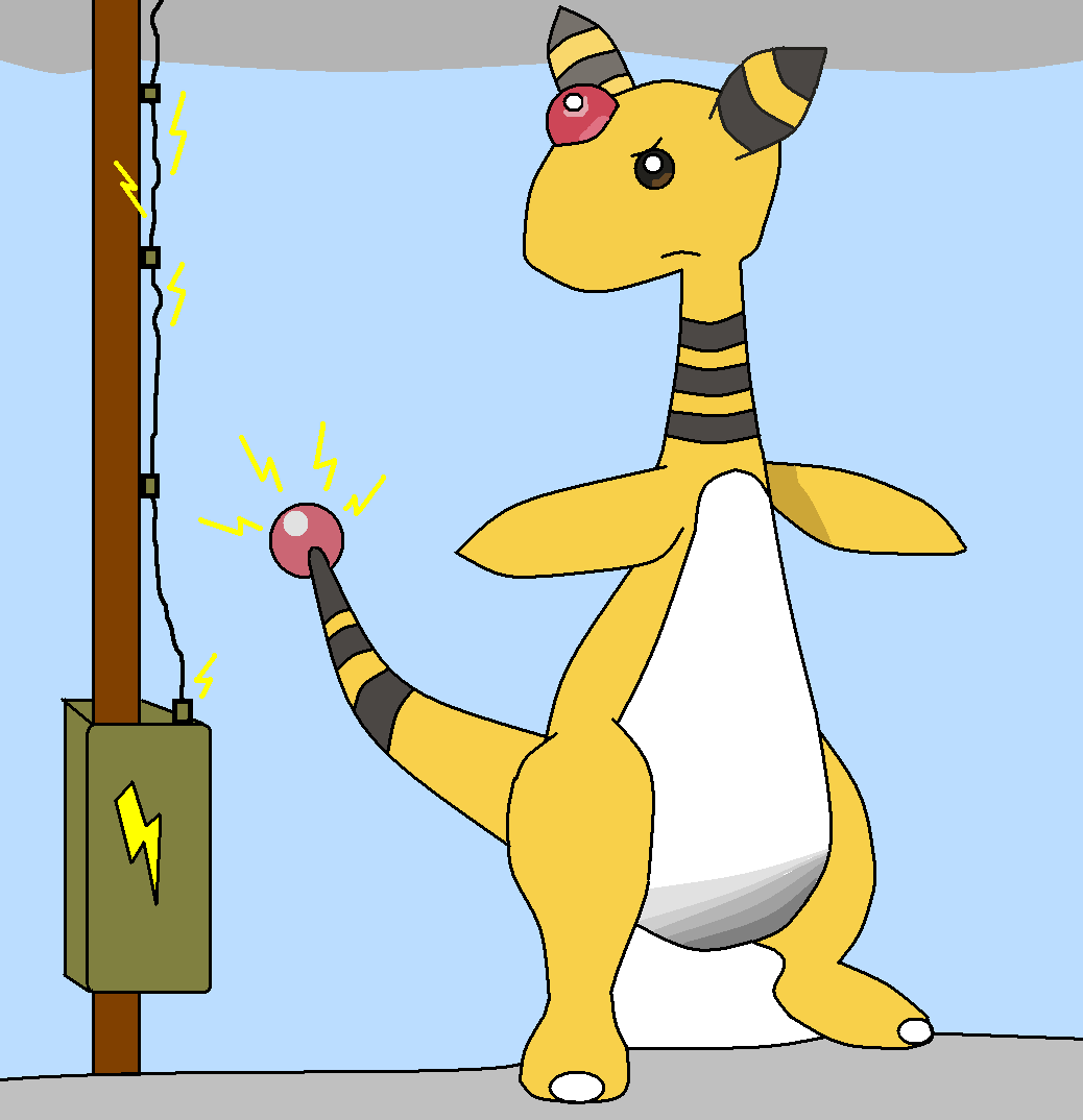 Darkrai007: Ampharos :-)