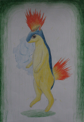 Gabi Empy: Evolved Quilava ^_^