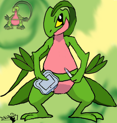 Nia Wolf: Grovyle- nový obrázek do Poképrojektu