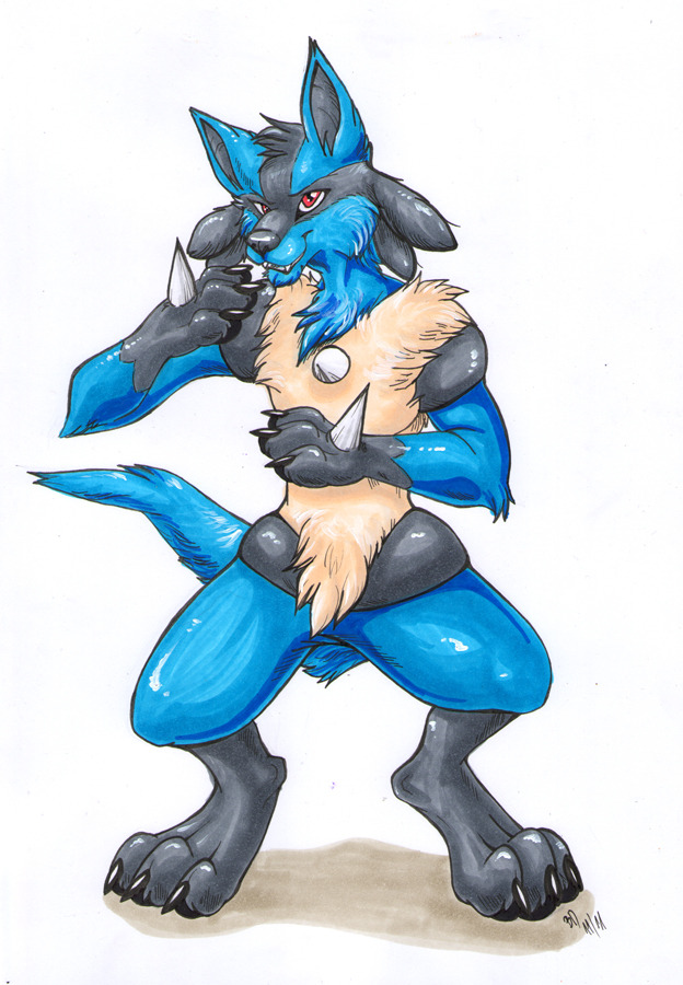 Black_Diaraikia: Rukario