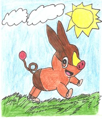 Pichu 1: Tepig v botách 