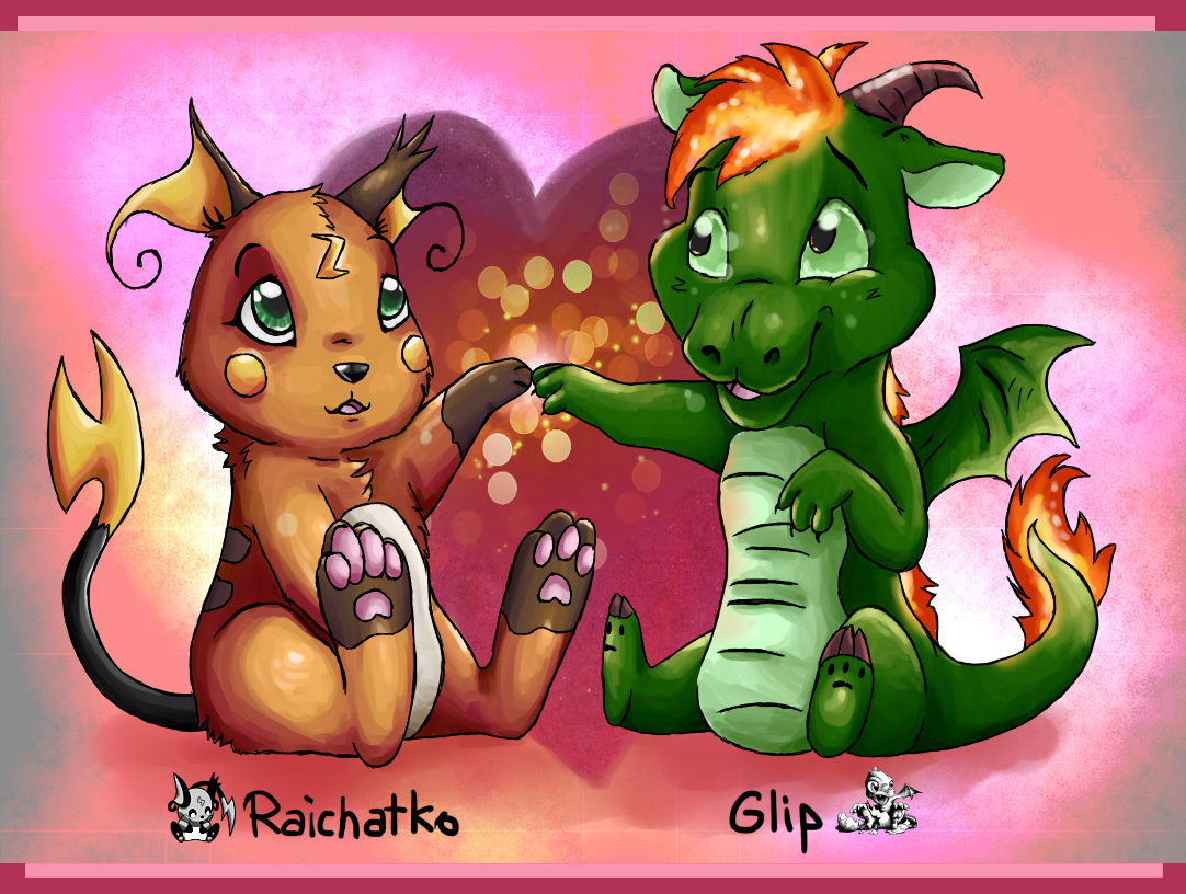Raichátko: ORANGE RAT RAI &amp; MIGHTY DRAGON GLIP