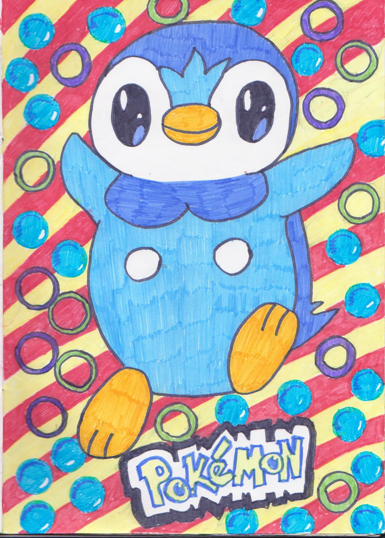 1sisko456: Piplup ve víru Bublin a kroužků!