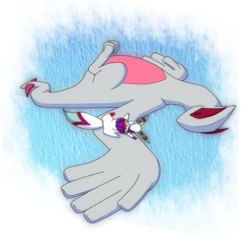 SoulEevee99: Lugia X SoulEevee - Sleeping