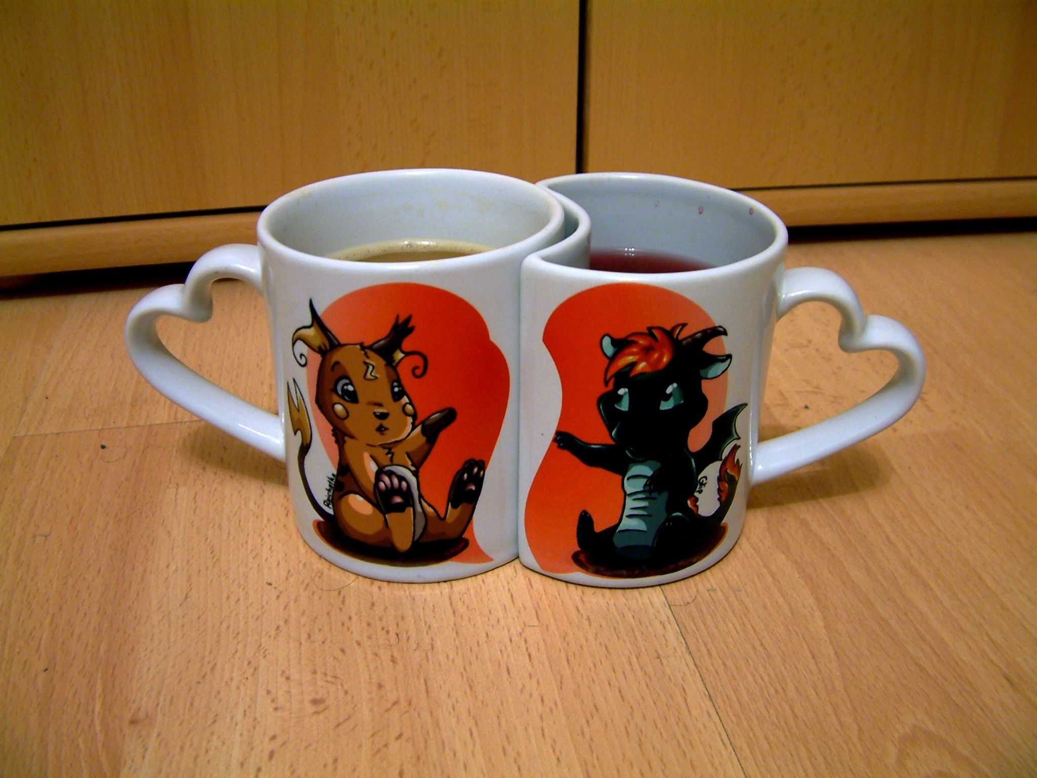 Raichátko: TWO CUPS OF LOVE