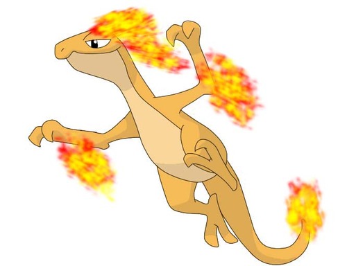 Zangoo-Green: Fire Grovyle