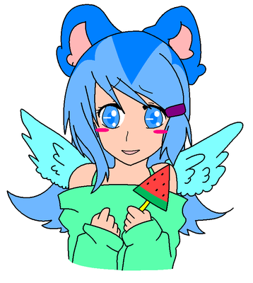 Violet125: Pachirisu as human