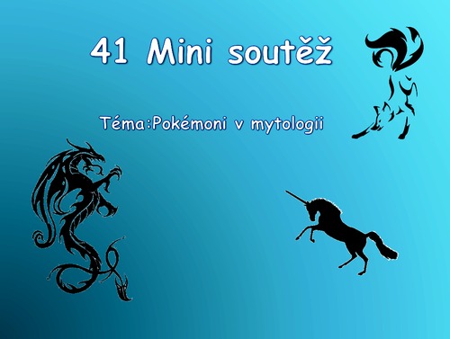 MiniSoutěže: 41. mini soutěž