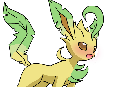 Violet125: Cute Leafeon