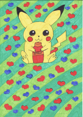 1sisko456: Jak Pikachu přišel o svůj kečup....