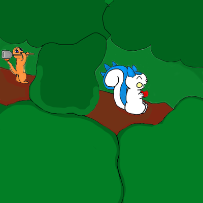 May!: Na stromě