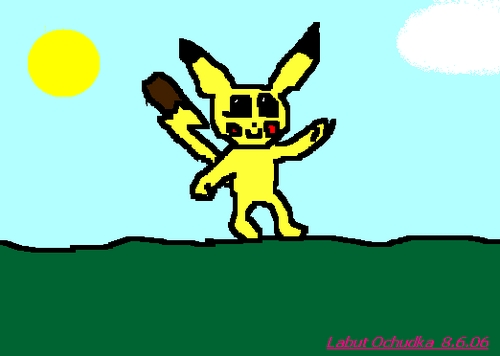 Labut Ochudka: Pikachu na procházce