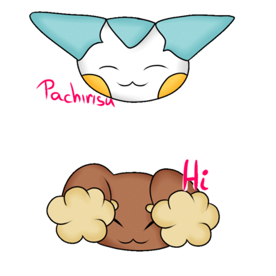 Violet125: Pachirisu a Buneary