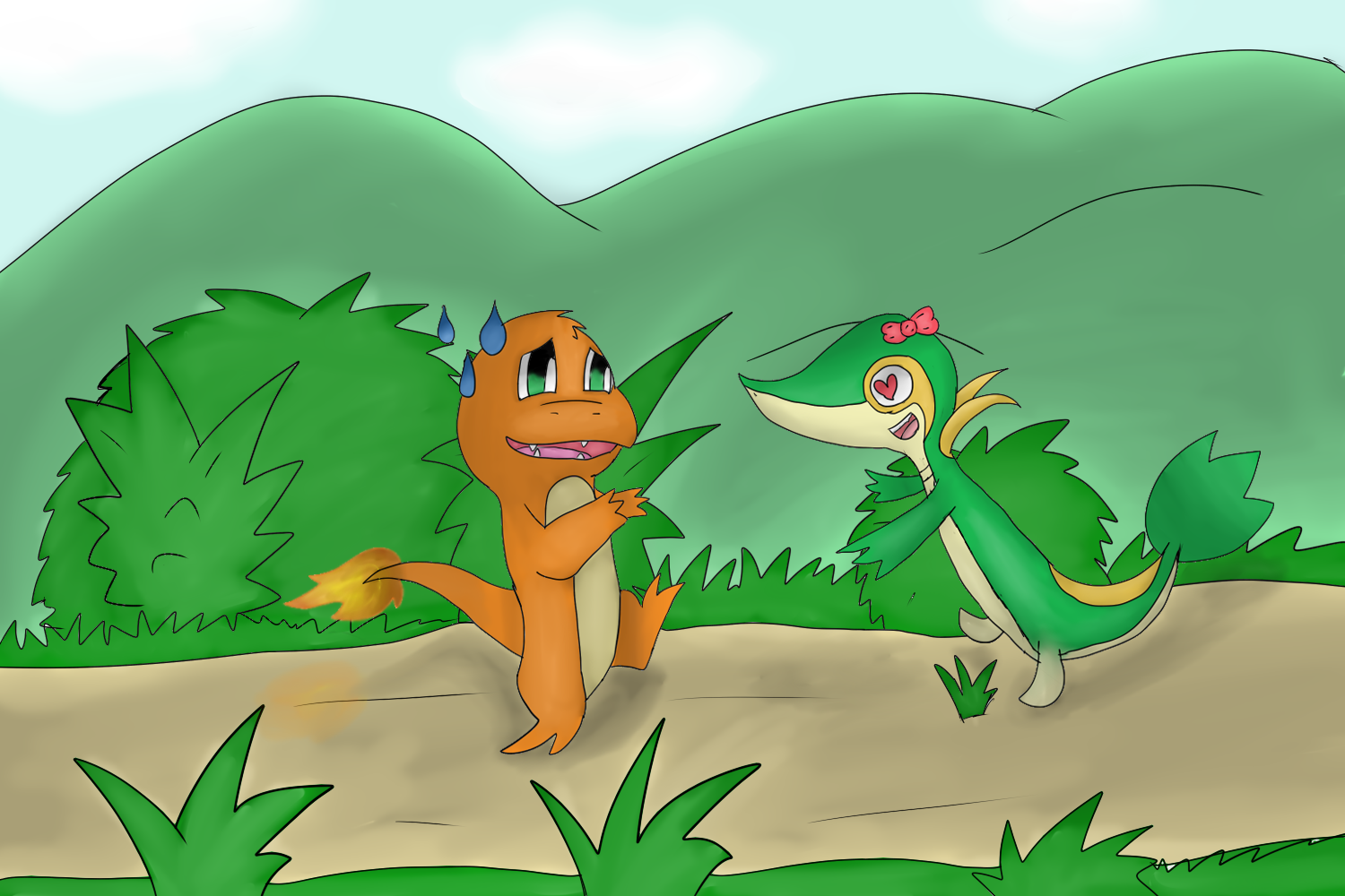 Laira: I love you Charmander!