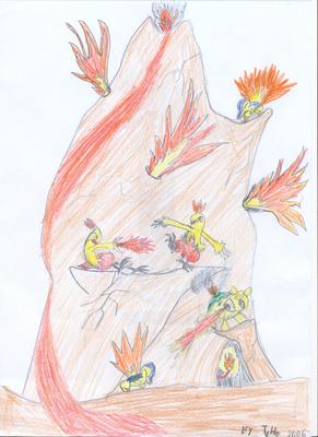 Tyranitar Honza: The fire mountain