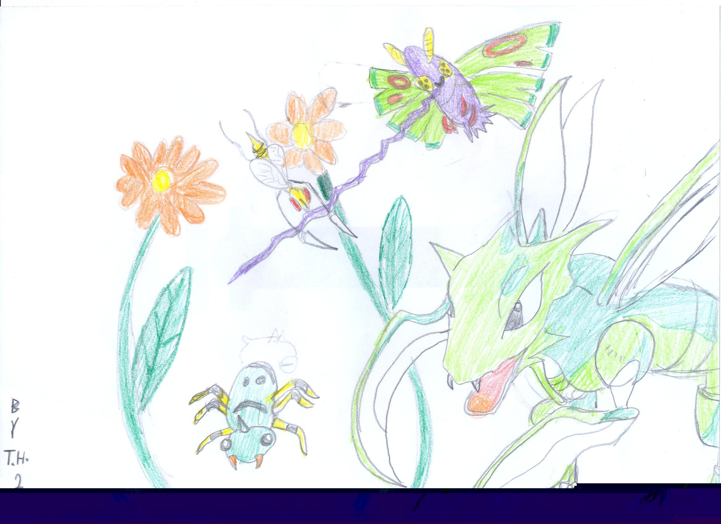 Tyranitar Honza: The bug garden