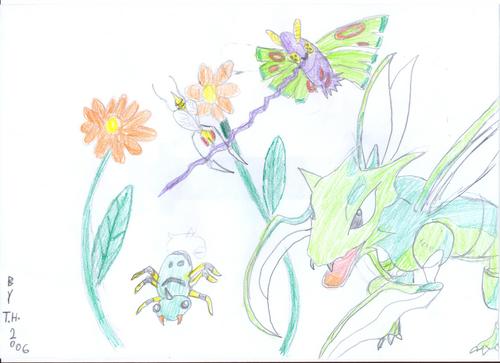 Tyranitar Honza: The bug garden