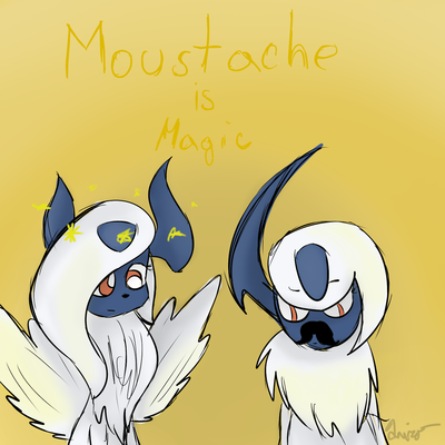 Laira: Moustaches are magic