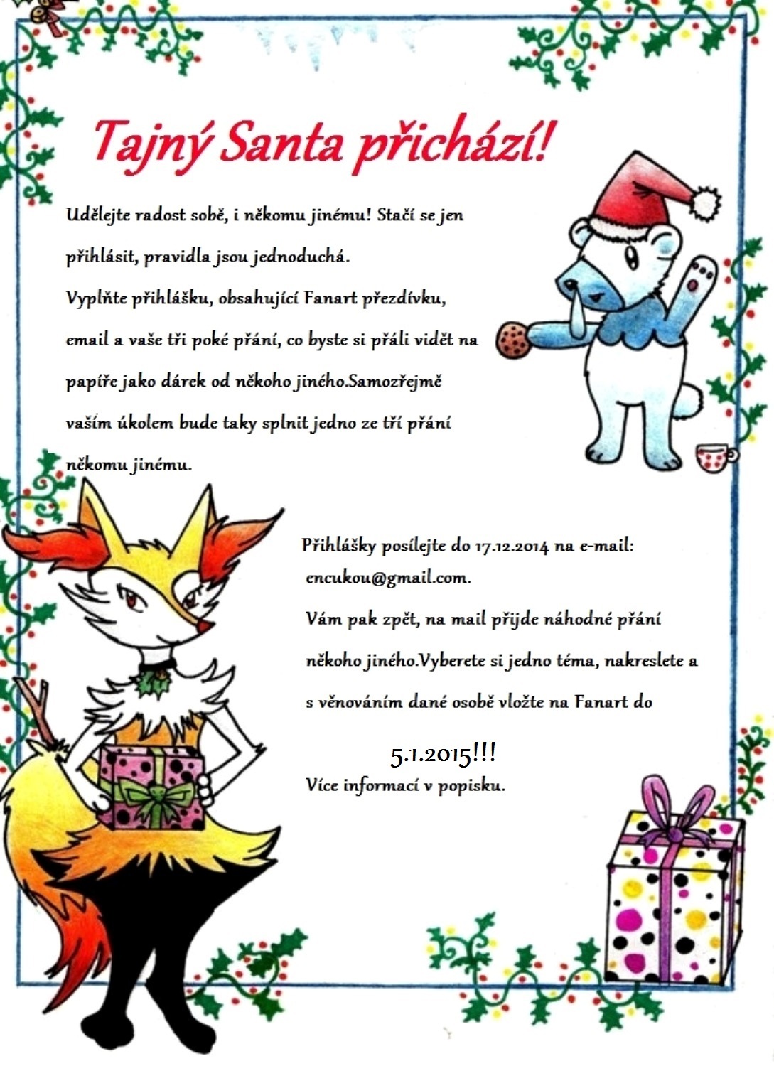 Latiosek2: Tajný Santa!