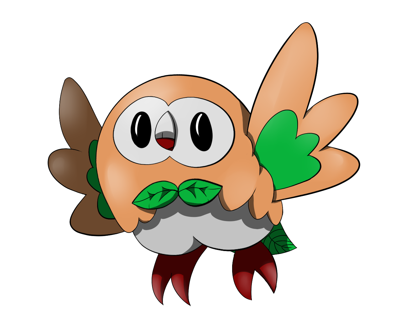ShiroWolfy: Létající Rowlet